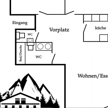 Sleeps 6 Wifi 公寓 *